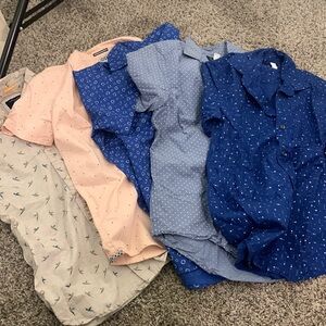 Shirt sleeve Button down Boys Bundle